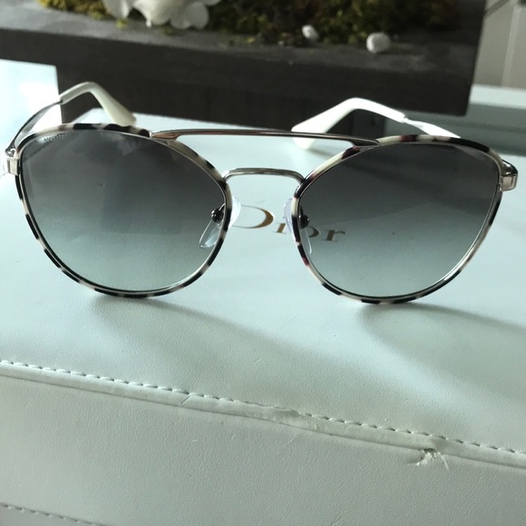 Authentic Prada PR 63TS UAO0A7 spotted opal brown main image 5